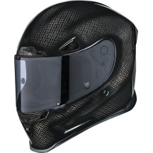 Casco Airframe Pro™ Carbon 4Tress — L, Negro brillante, Carcasa de fibra de carbono compuesta